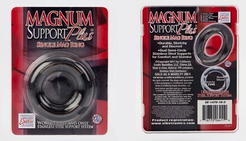 Magnum Ring Single Steel Girth Cage (Cock Ring)
